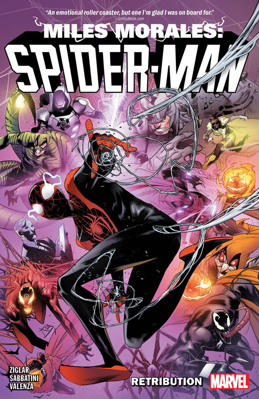 MILES MORALES SPIDER-MAN BY ZIGLAR TP VOL 04 RETRIBUTION