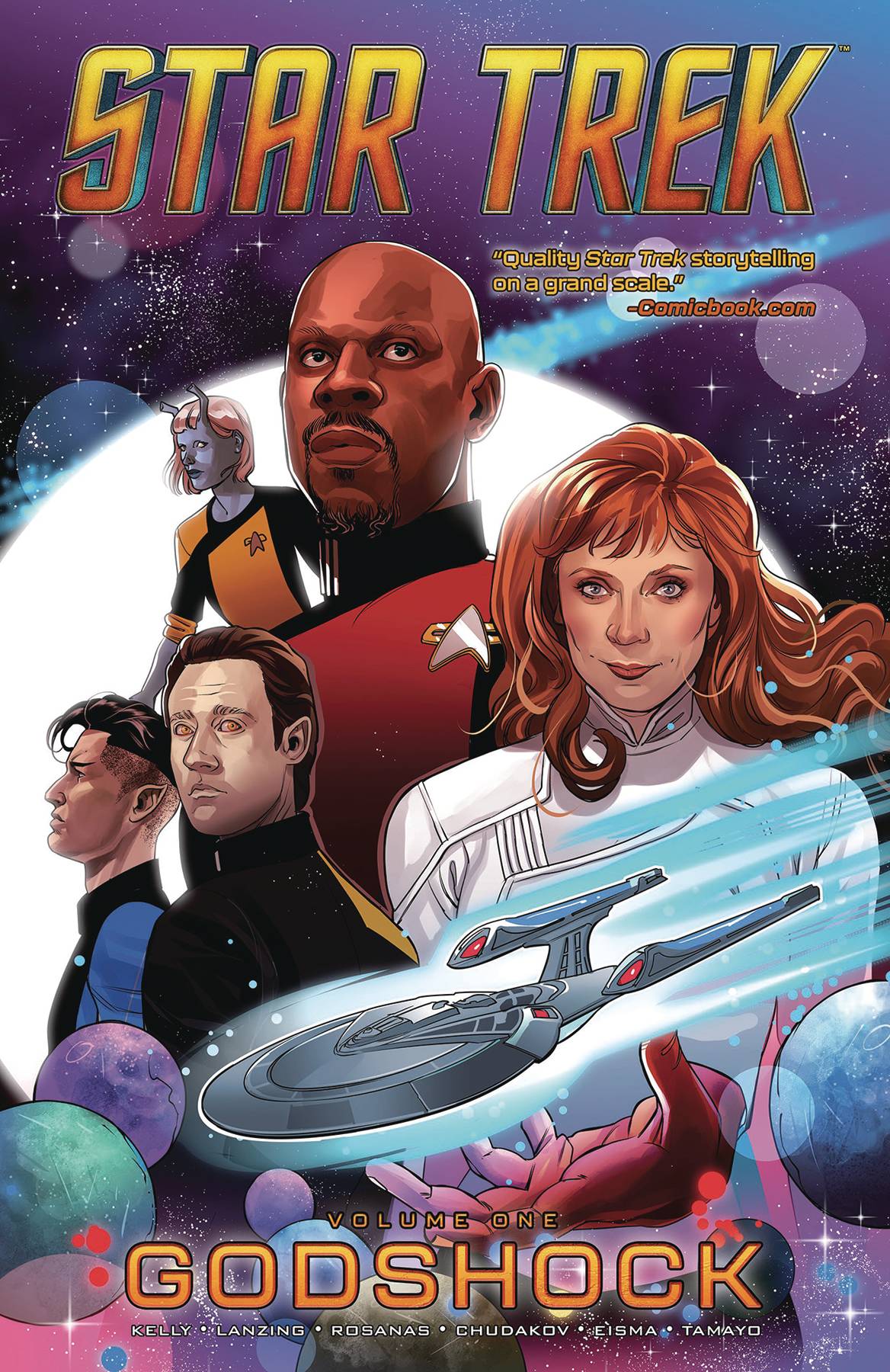 STAR TREK TP VOL 1 GODSHOCK